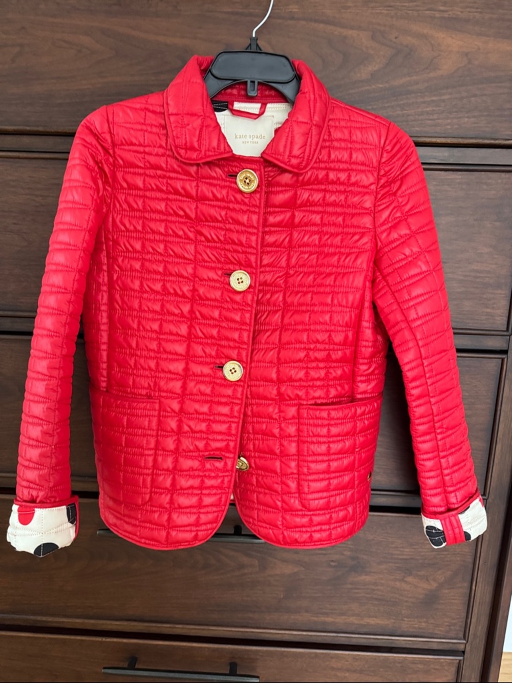 kate spade Quilted Red women Jacket